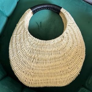 Target A New Day Rattan Oval Bag